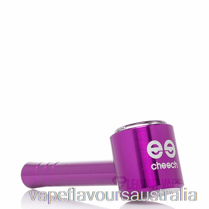 Vape Australia Cheech Metal Encased Sherlock Hand Pipe Purple